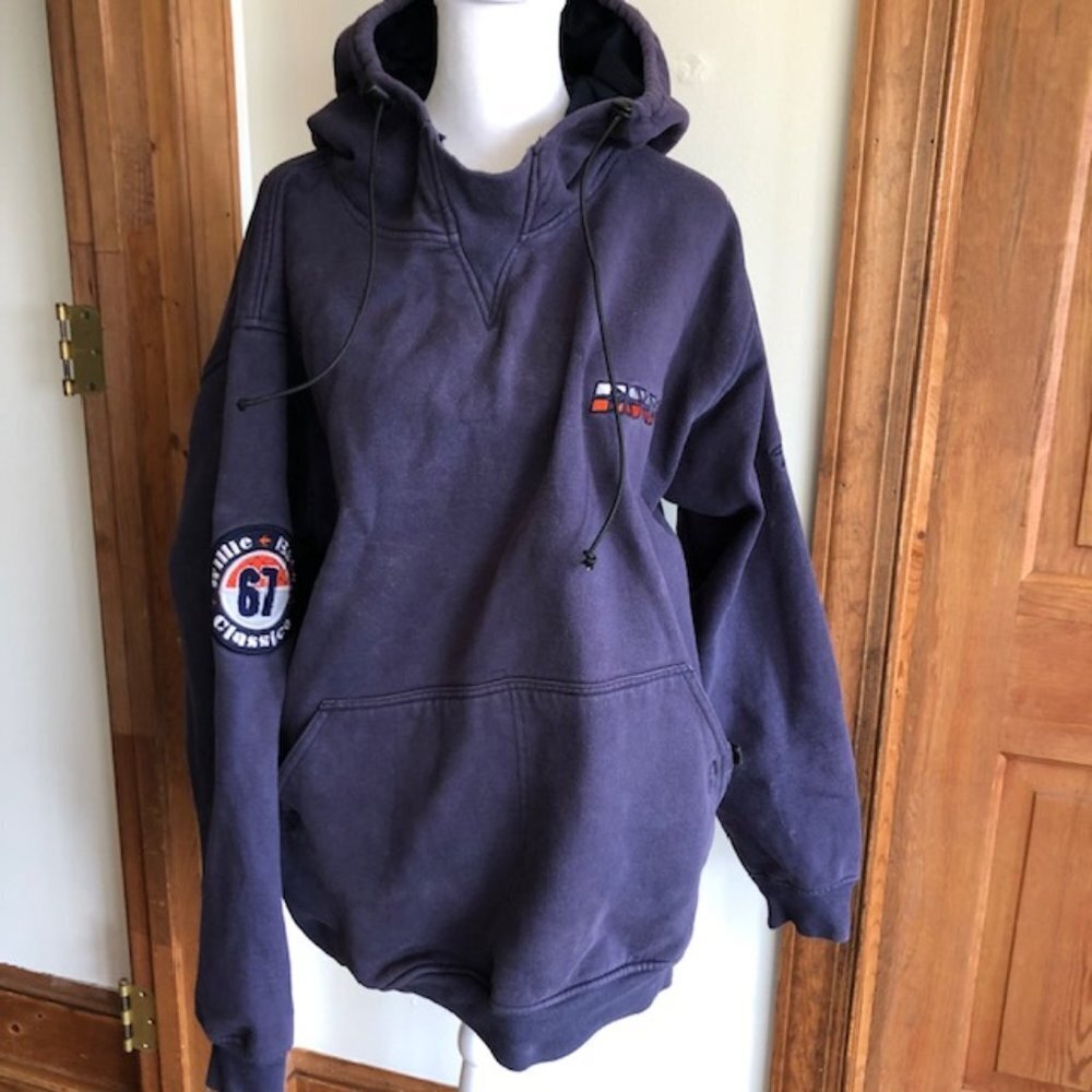 WILLIE ESCO CLASSICO 67 Vintage Navy Hoodie Sweatshirt XL RARE